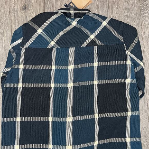 The North Face Valley Twill Utility Coat Size Large Womens Midnight Petrol Blue - Picture 9 of 12